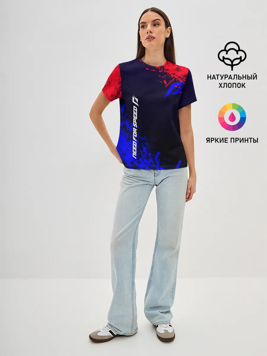 Женская базовая футболка / Need for speed Shift