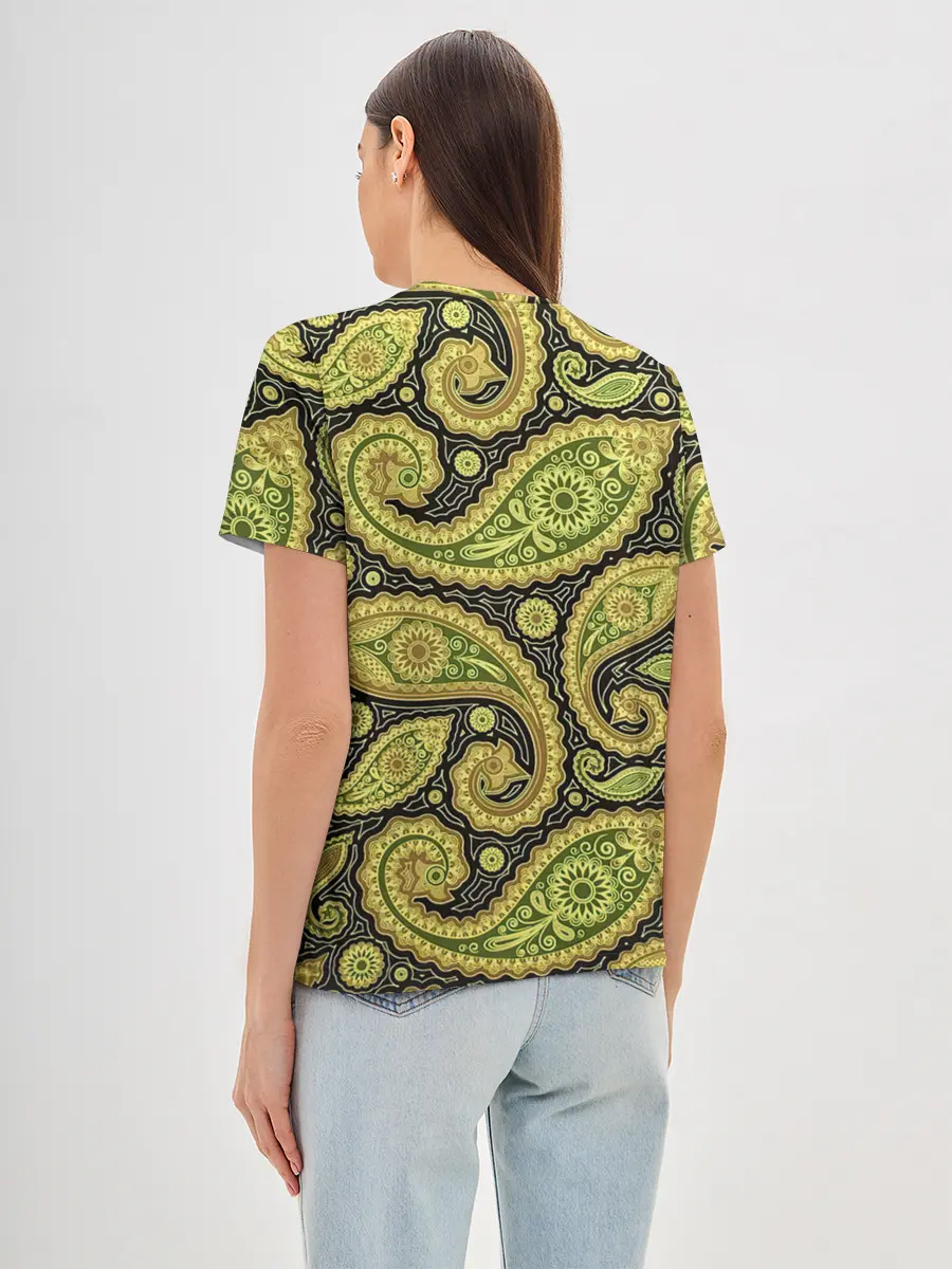 Женская базовая футболка / Молекулярная хна