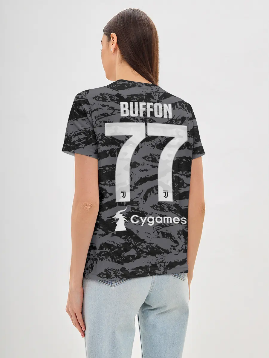 Женская базовая футболка / Buffon away 19-20