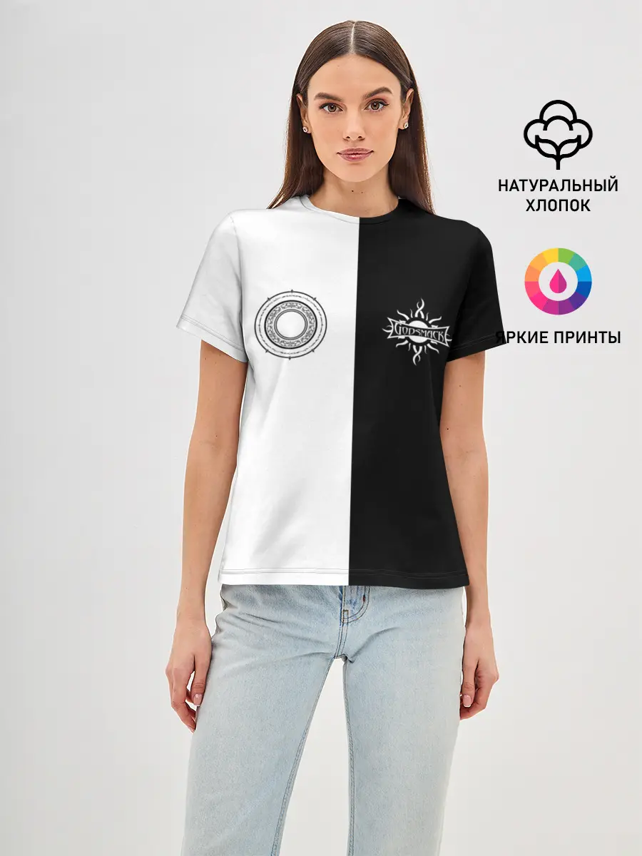 Женская базовая футболка / GODSMACK | ГОДСМАК