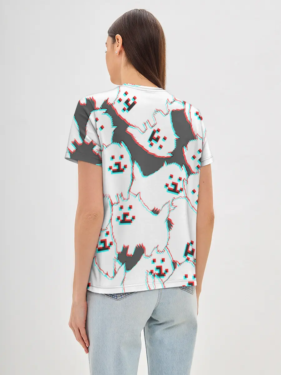 Женская базовая футболка / Undertale