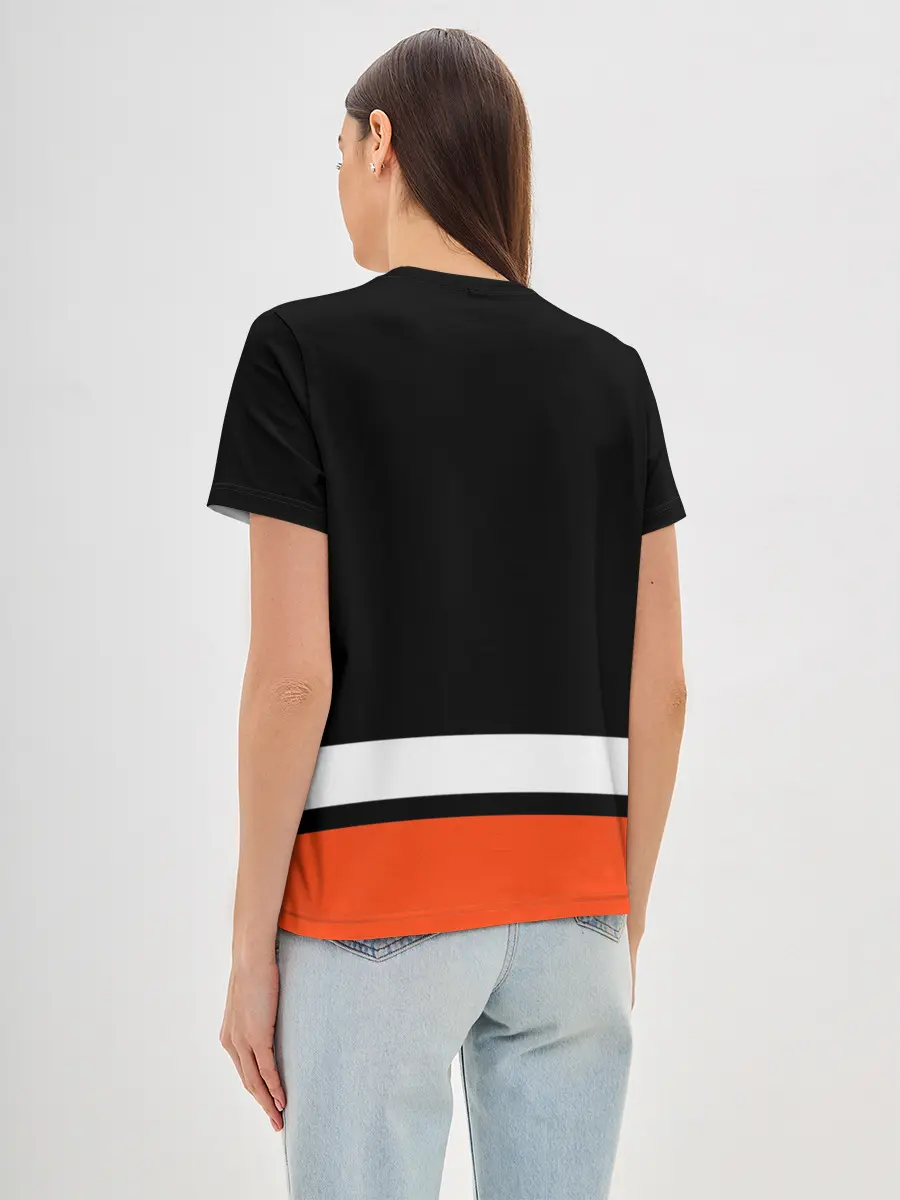 Женская базовая футболка / Филадельфия Флайерз