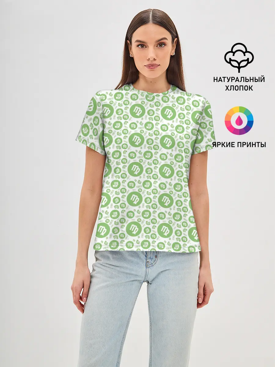 Женская базовая футболка / Дева