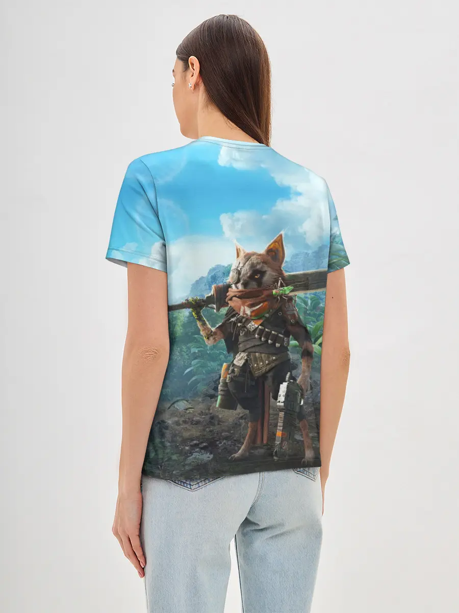 Женская базовая футболка / Biomutant Биомутант