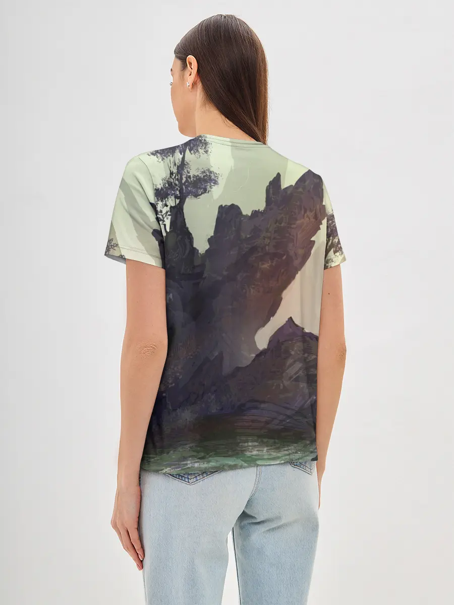 Женская базовая футболка / The Elder Scrolls