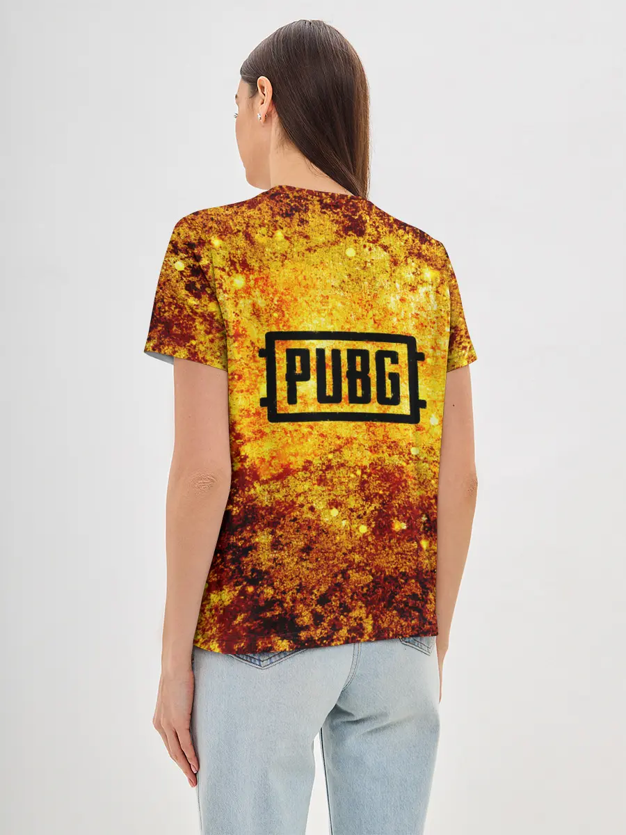 Женская базовая футболка / АИР ДРОП | ПАБГ