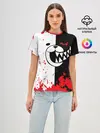 Женская базовая футболка / MONOKUMA Blood