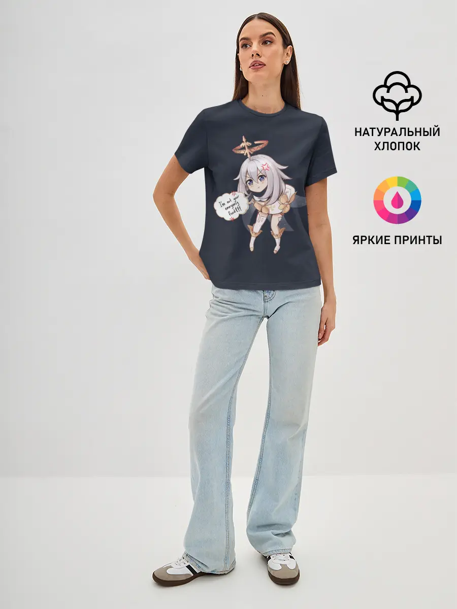 Женская базовая футболка / Genshin Impact