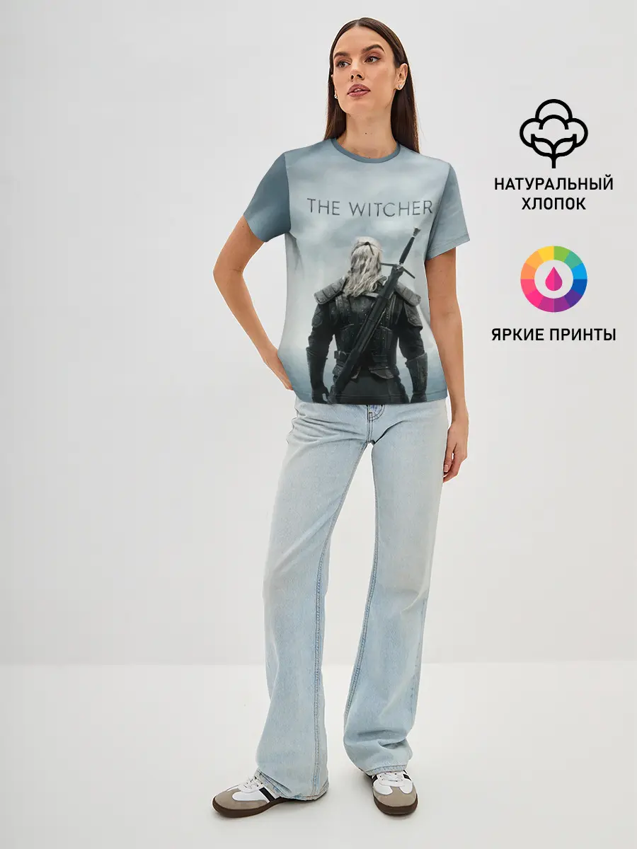 Женская базовая футболка / THE WITCHER