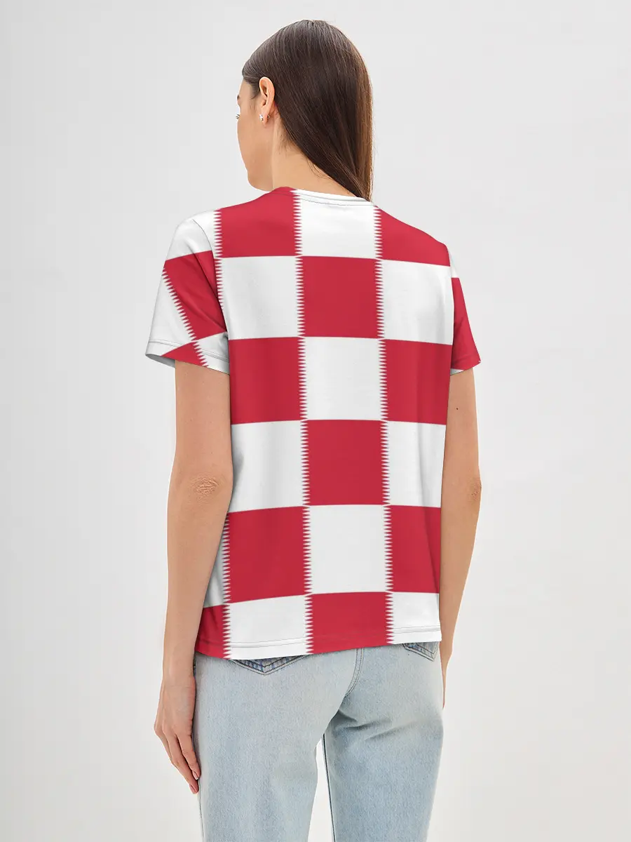 Женская базовая футболка / Форма Хорватии