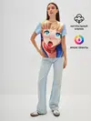 Женская базовая футболка / SAILOR MOON AHEGAO