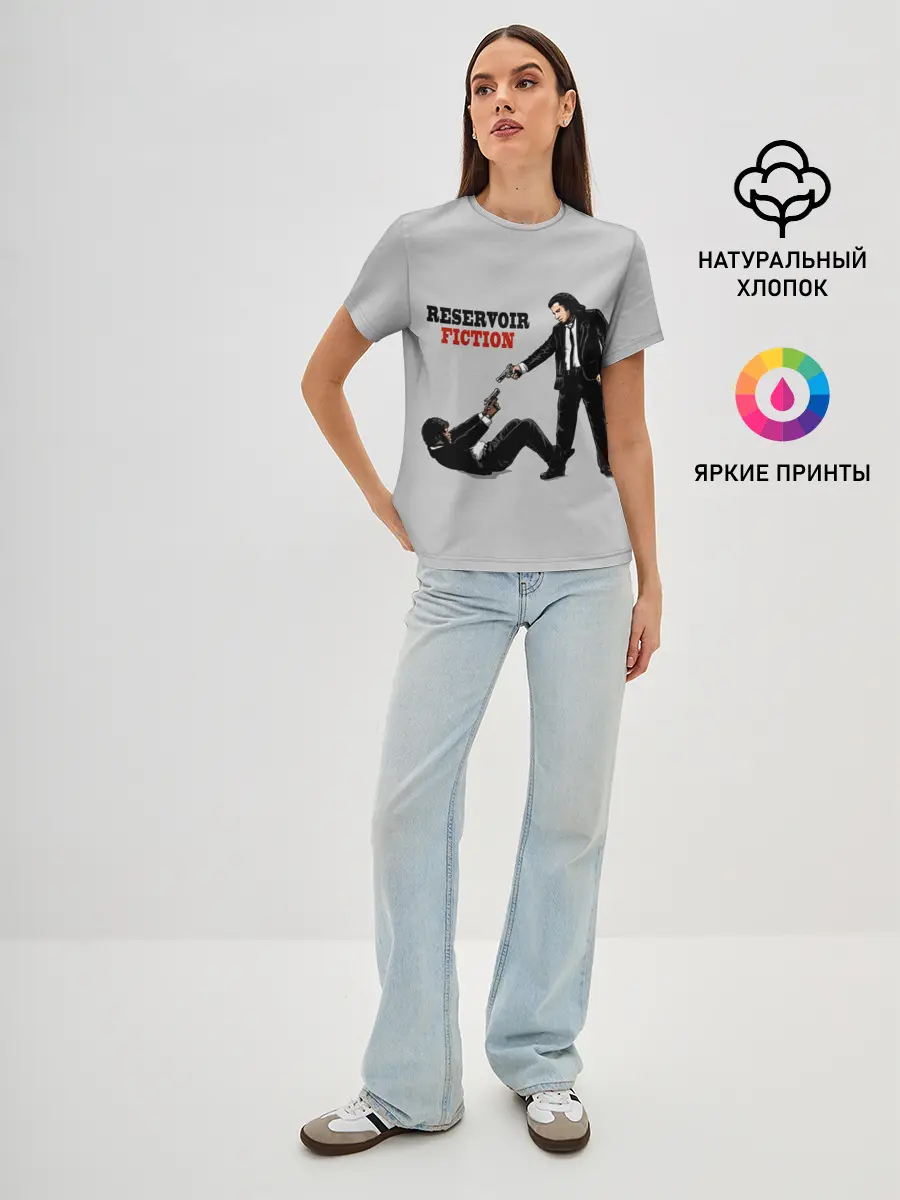 Женская базовая футболка / Криминальное Чтиво