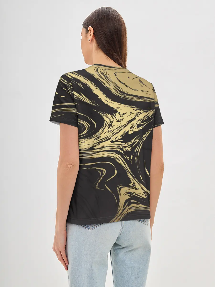 Женская базовая футболка / Золотые реки