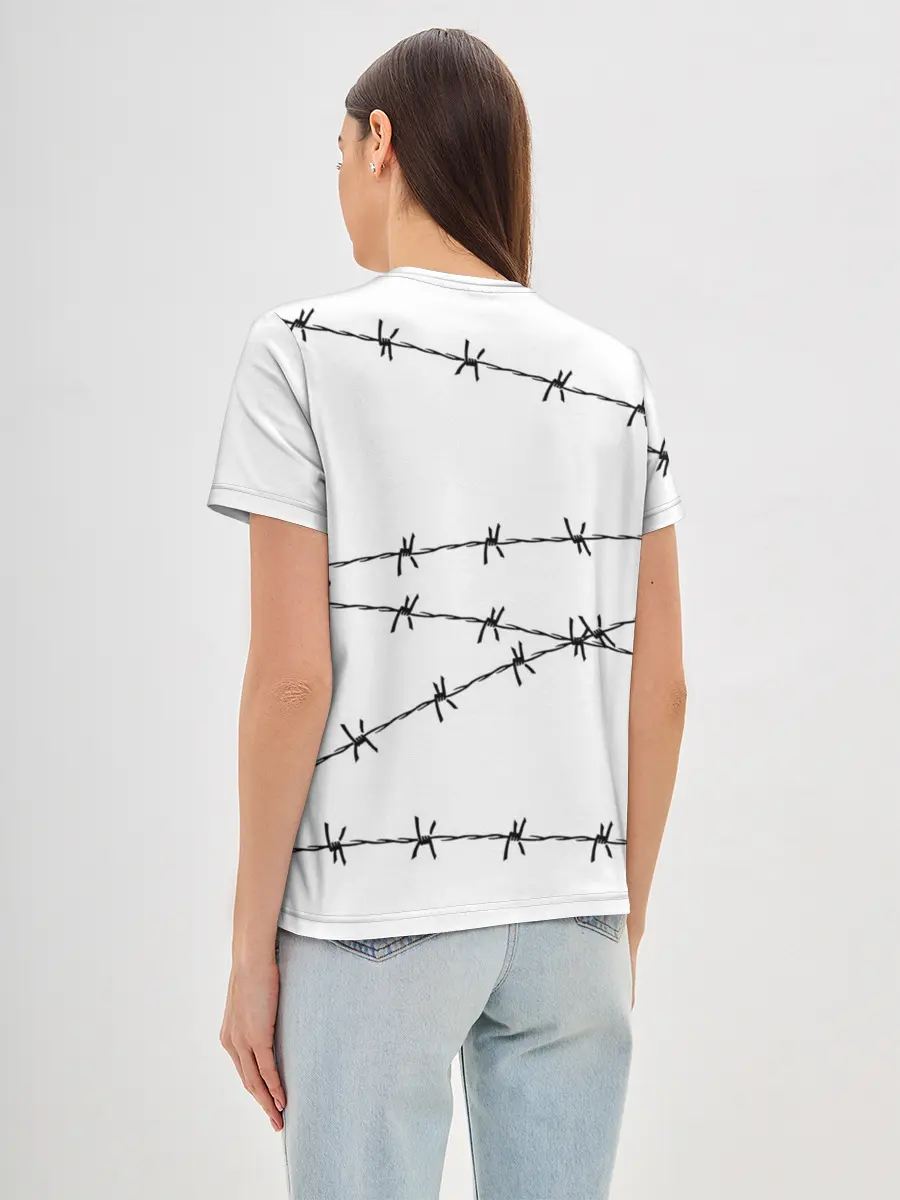 Женская базовая футболка / Гражданская оборона