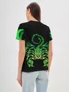 Женская базовая футболка / Acid scorpion