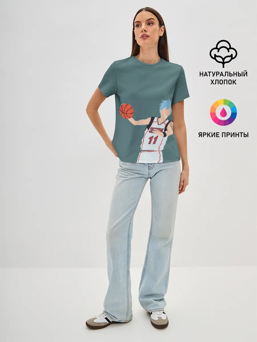 Женская базовая футболка / Tetsuya Kuroko