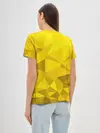 Женская базовая футболка / YELLOW ABSTRACT
