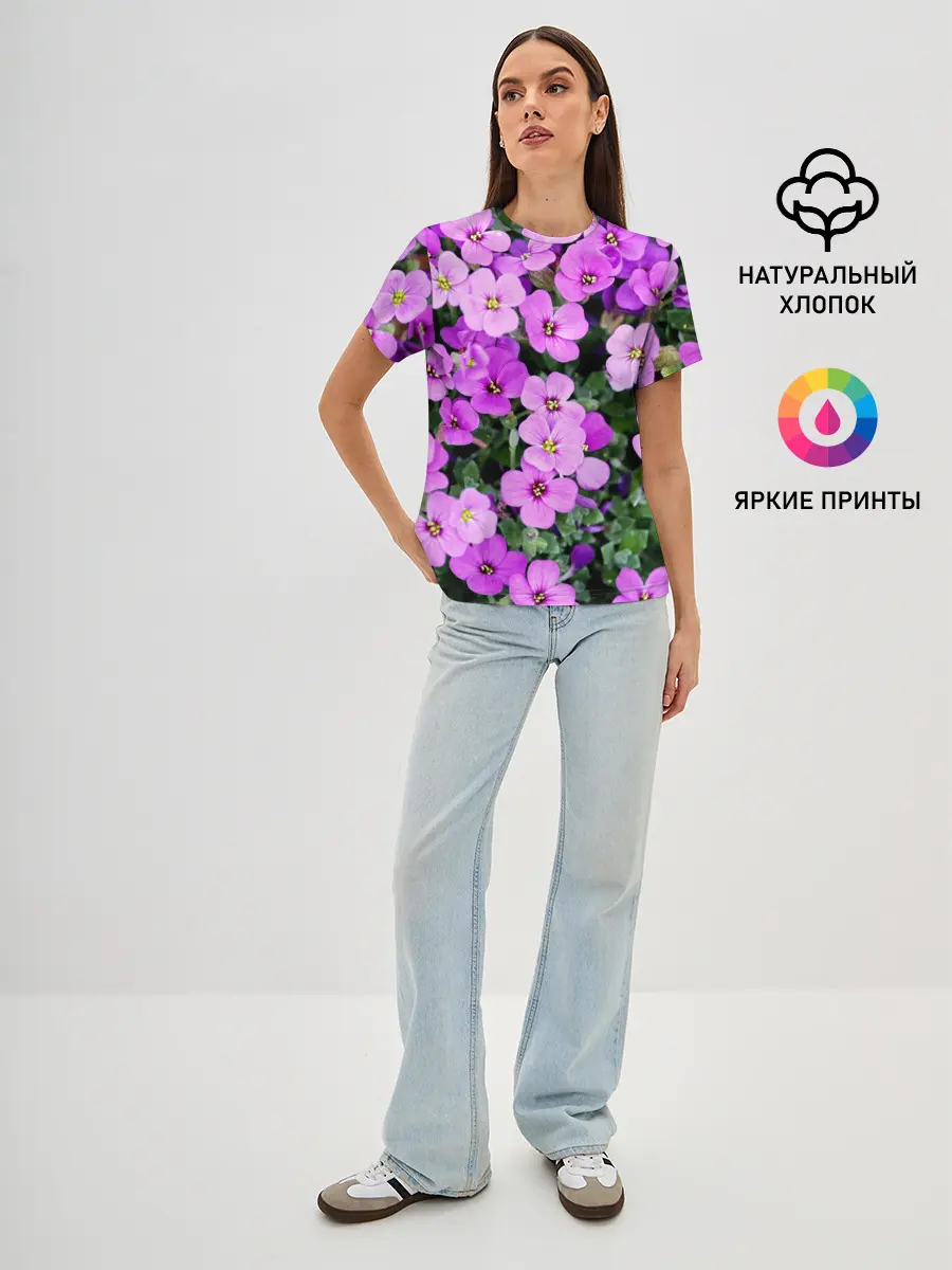 Женская базовая футболка / Весна