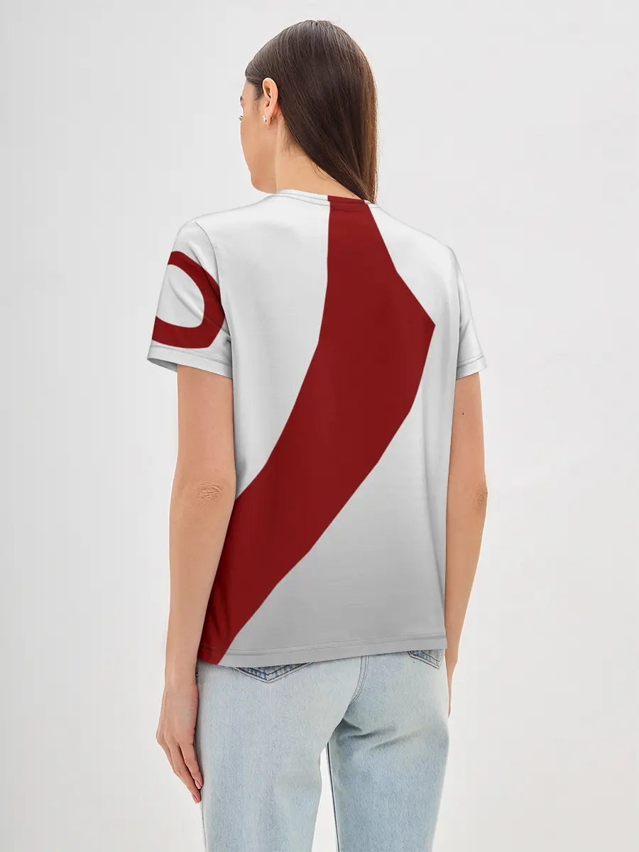 Женская базовая футболка / GOD of WAR Татуировки Кратоса