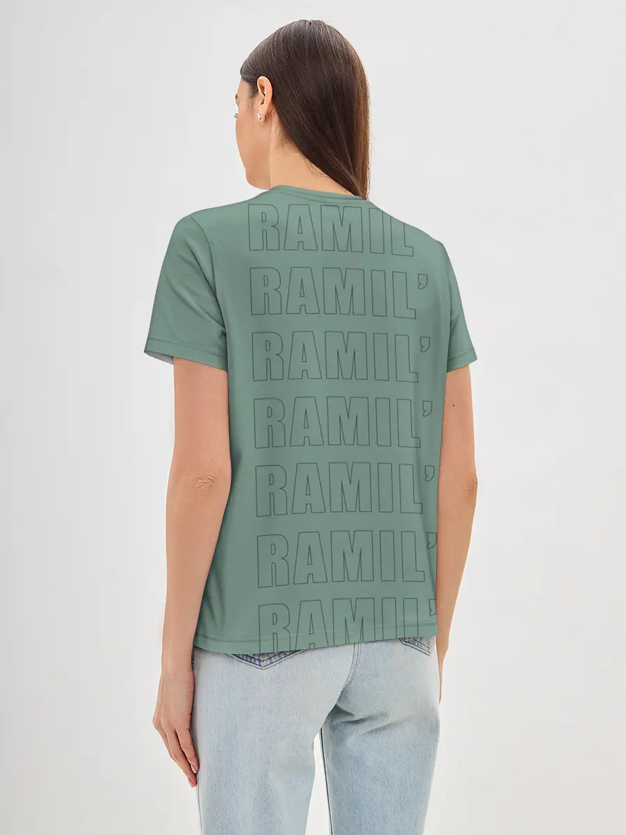 Женская базовая футболка / ramil