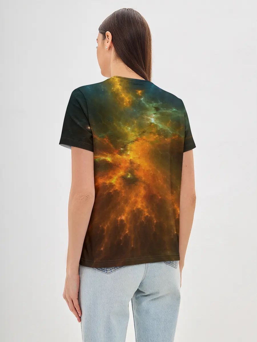 Женская базовая футболка / Cosmos