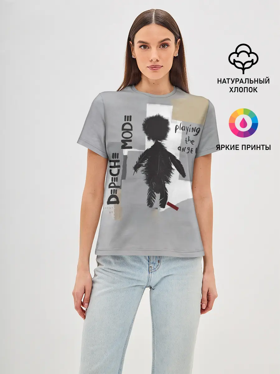 Женская базовая футболка / Playing the Angel - Depeche Mode