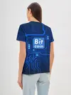 Женская базовая футболка / BITCOIN | БИТКОИН