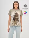 Женская базовая футболка / Птица