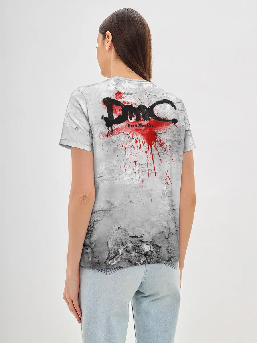 Женская базовая футболка / White Dante