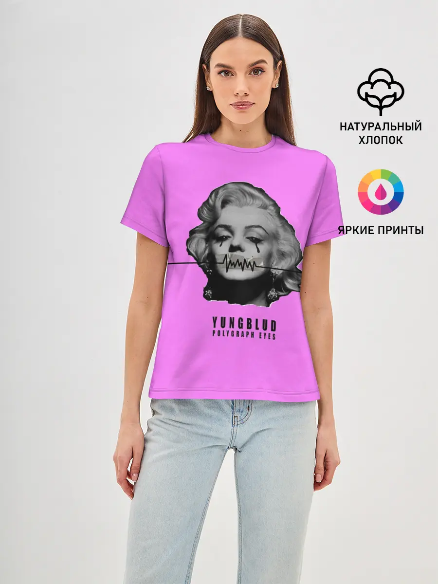 Женская базовая футболка / POLYGRAPH EYES
