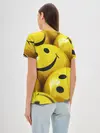 Женская базовая футболка / YELLOW SMILE