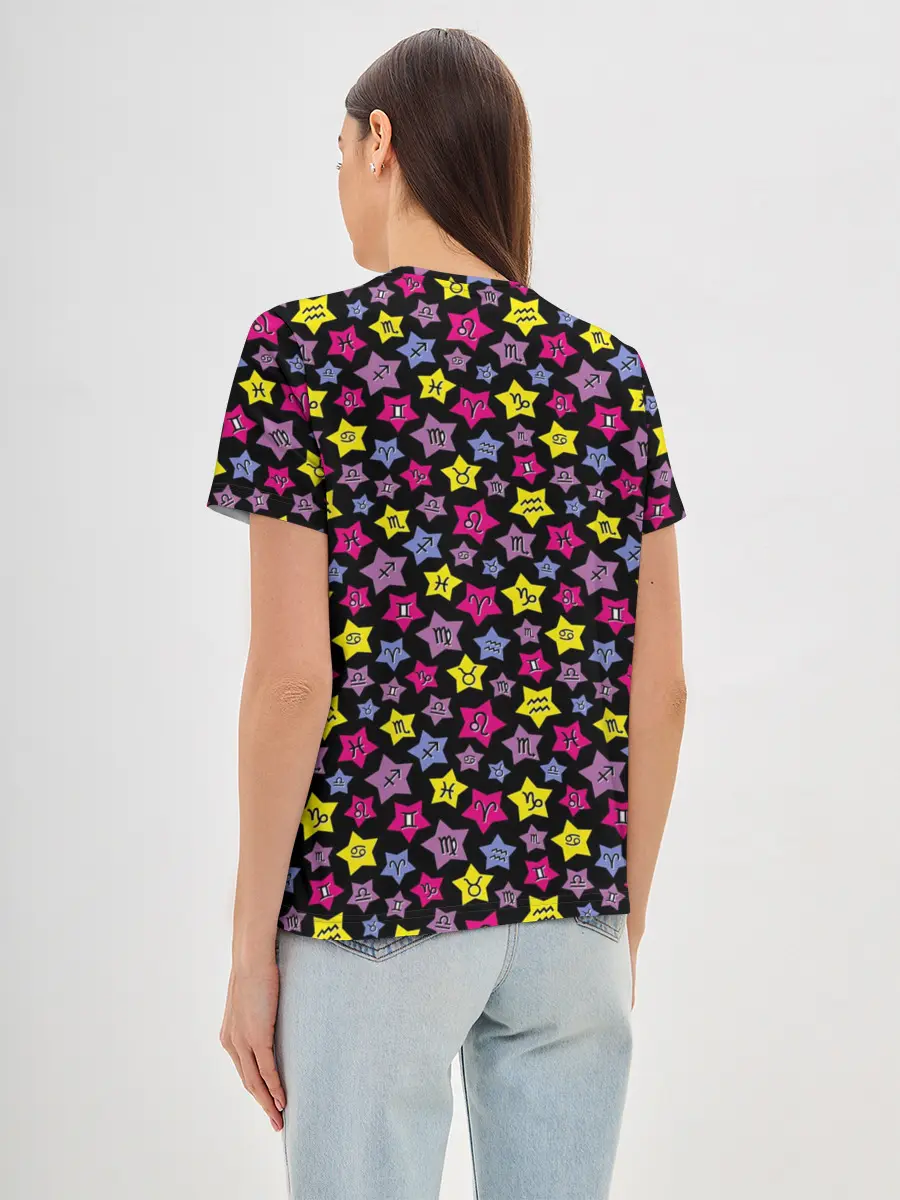 Женская базовая футболка / Знаки Зодиака