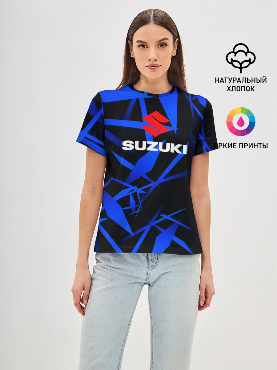 Женская базовая футболка / Suzuki