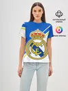 Женская базовая футболка / REAL MADRID / РЕАЛ МАДРИД