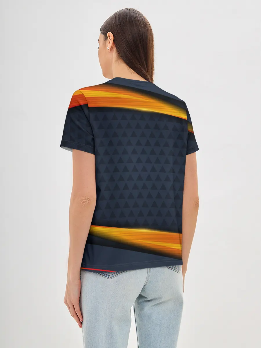 Женская базовая футболка / Sport Dark style