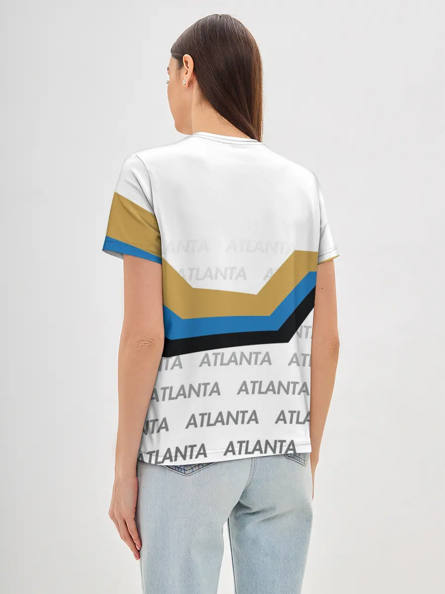 Женская базовая футболка / FC ATALANTA / ФК АТАЛАНТА