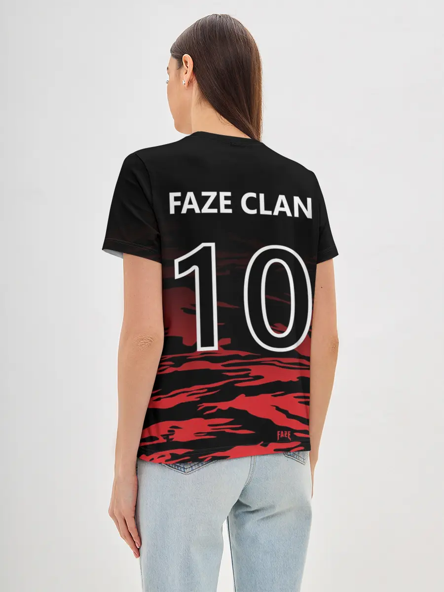 Женская базовая футболка / Faze clan - Jersey pro 2019