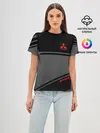 Женская базовая футболка / MITSUBISHI SPORT