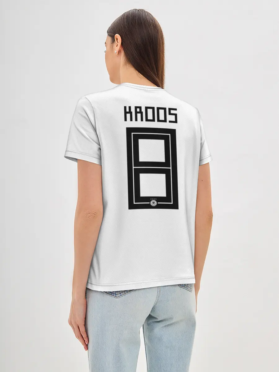 Женская базовая футболка / Kroos home WC 2018