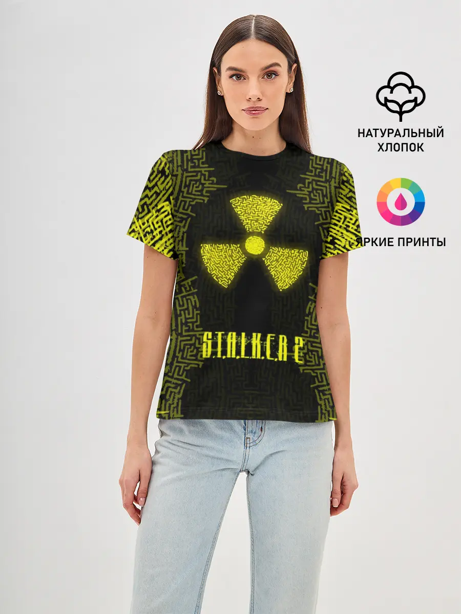 Женская базовая футболка / Stalker