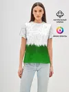 Женская базовая футболка / GREEN POWER