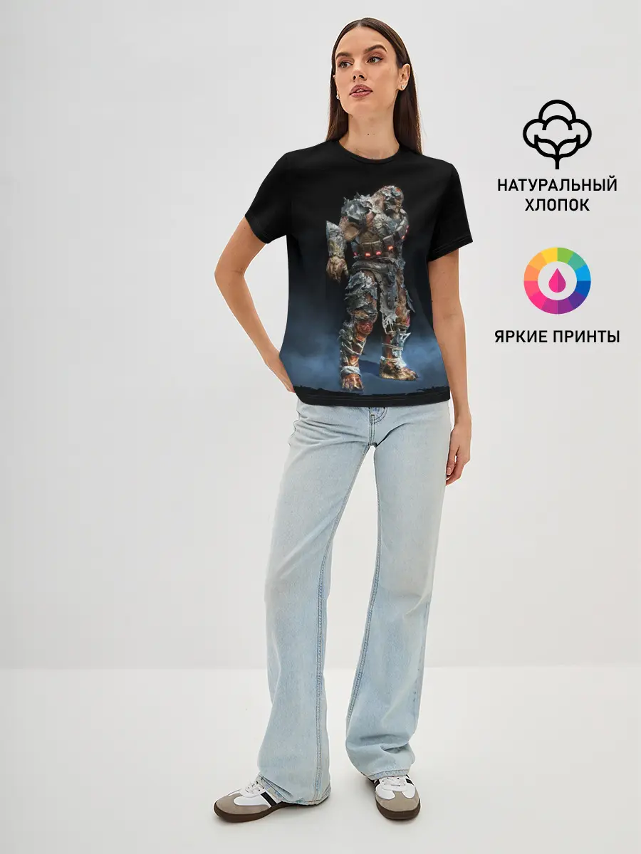 Женская базовая футболка / NPC | GEARS OF WAR