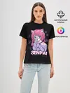 Женская базовая футболка / Senpai