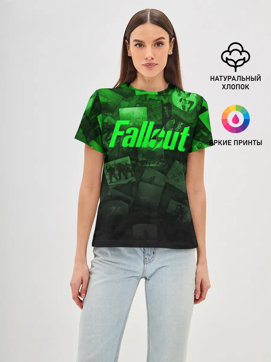 Женская базовая футболка / FALLOUT