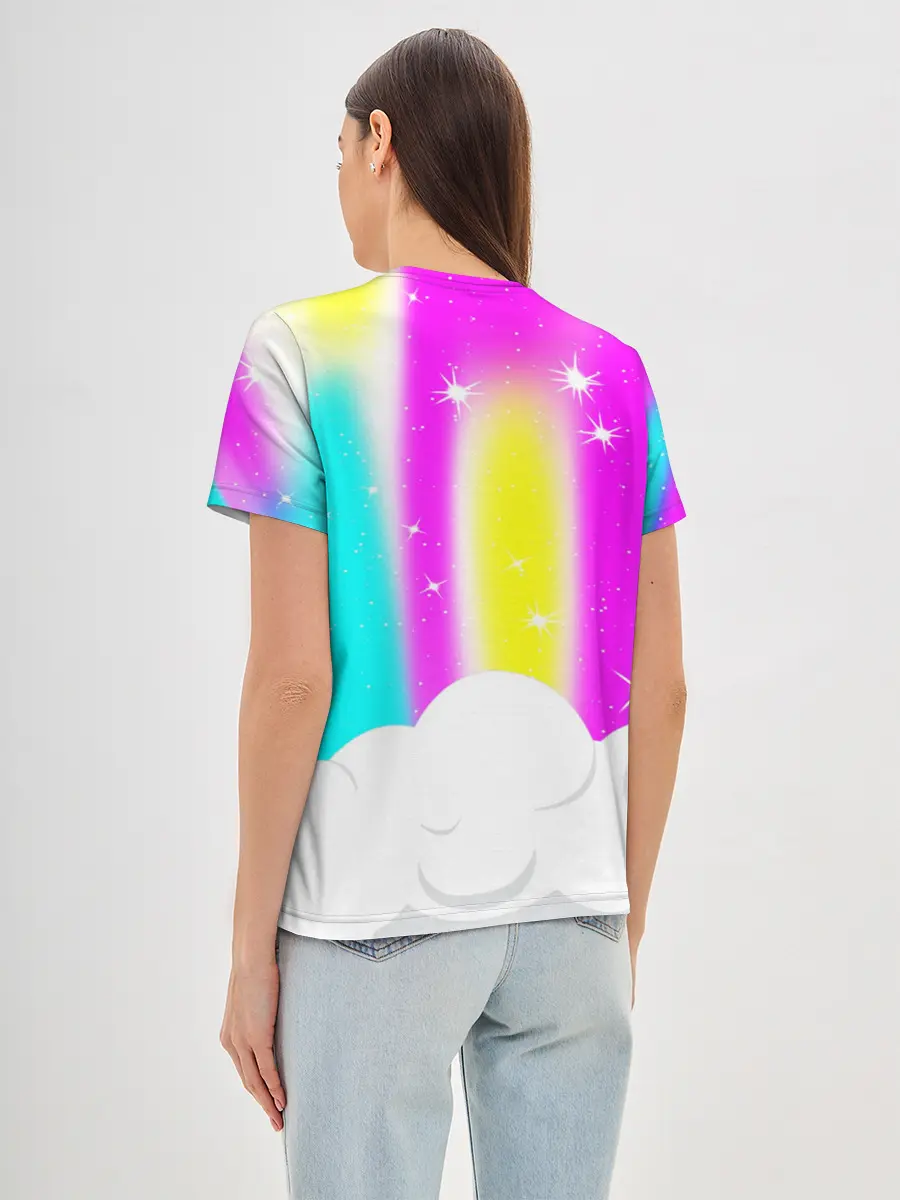 Женская базовая футболка / AMONG US UNICORN