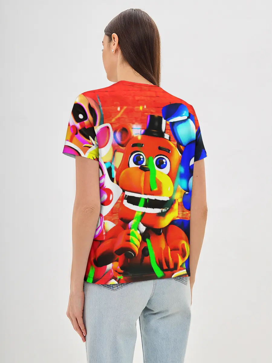 Женская базовая футболка / FIVE NIGHTS AT FREDDYS