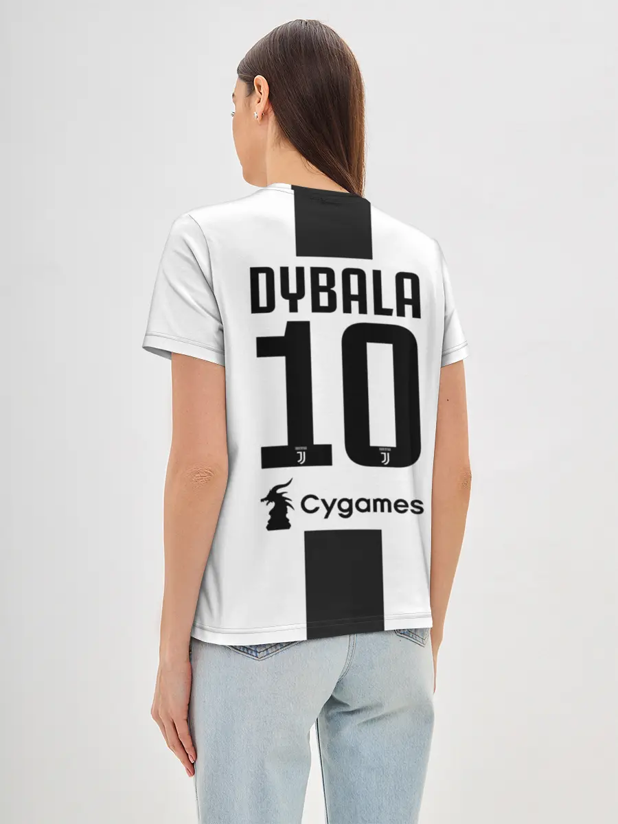 Женская базовая футболка / Дибала Ювентус 18-19