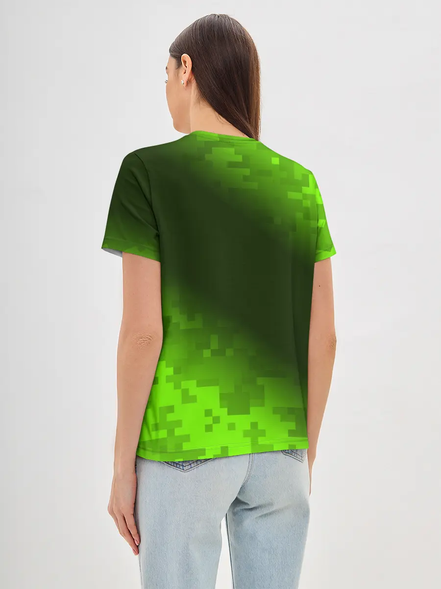 Женская базовая футболка / MINECRAFT / МАЙНКРАФТ