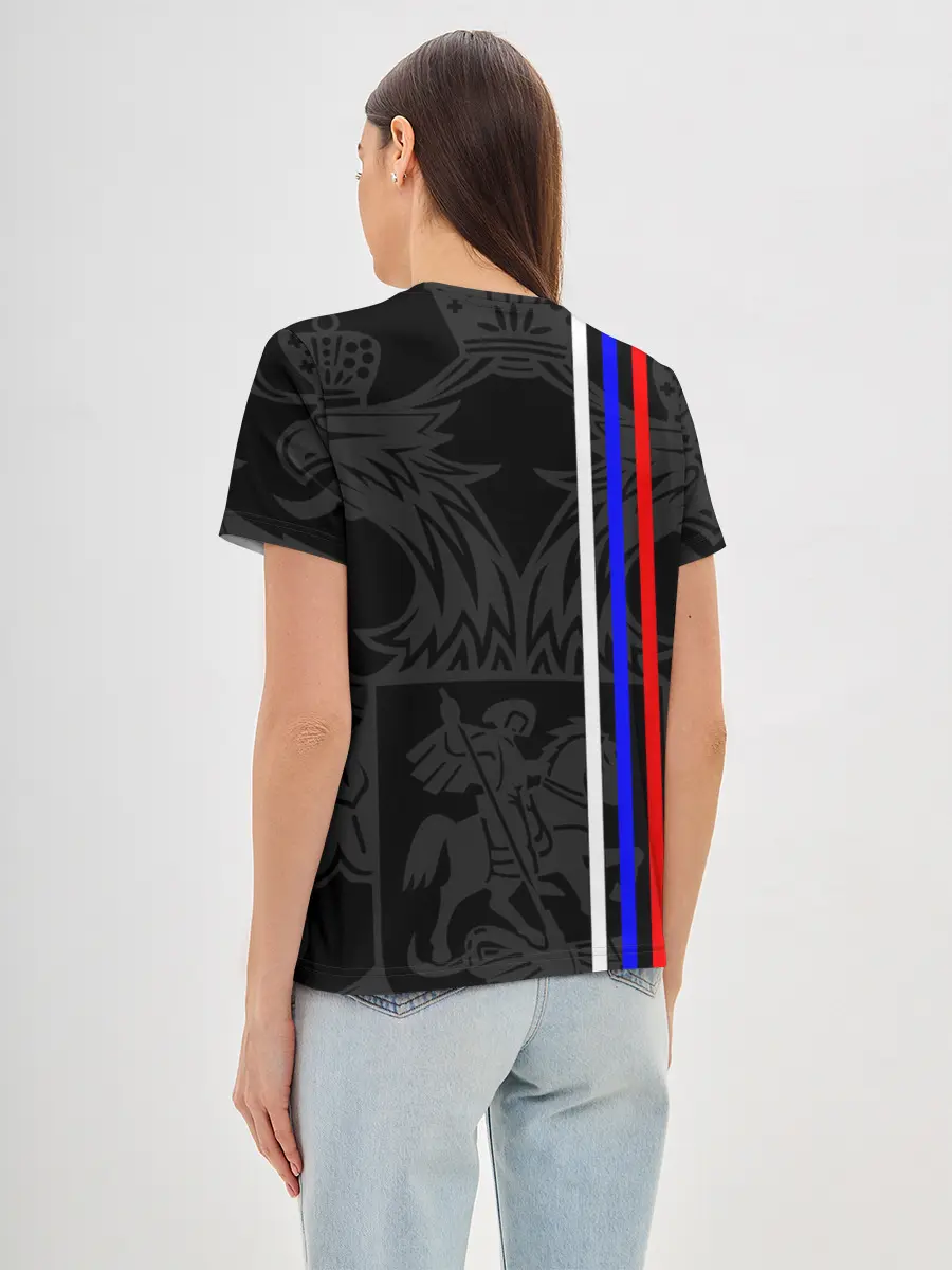 Женская базовая футболка / РОССИЯ