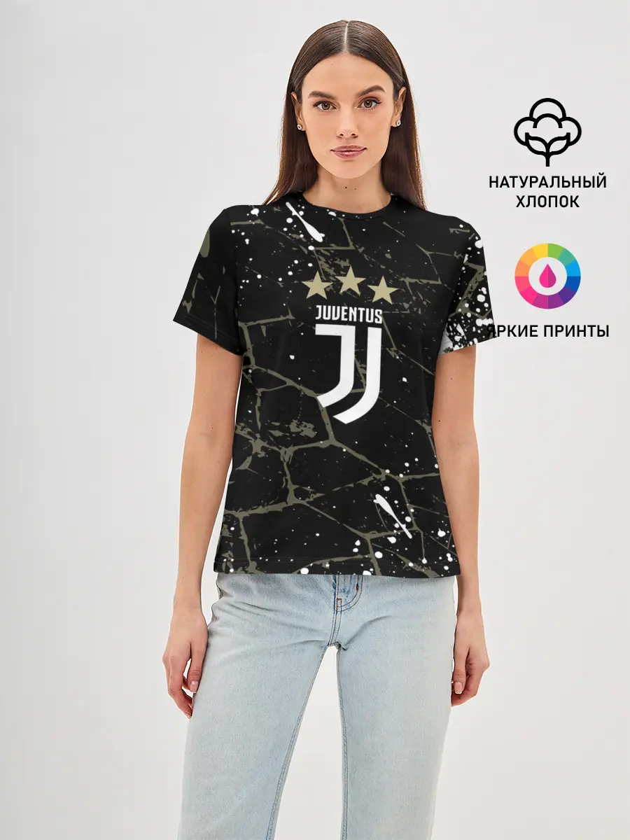 Женская базовая футболка / JUVENTUS.